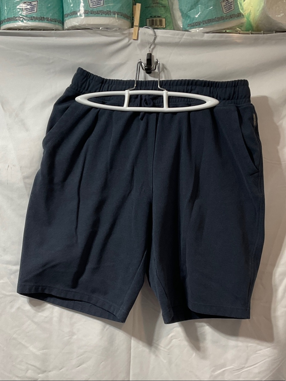 Mens Jachs Navy Athletic Drawstring Shorts